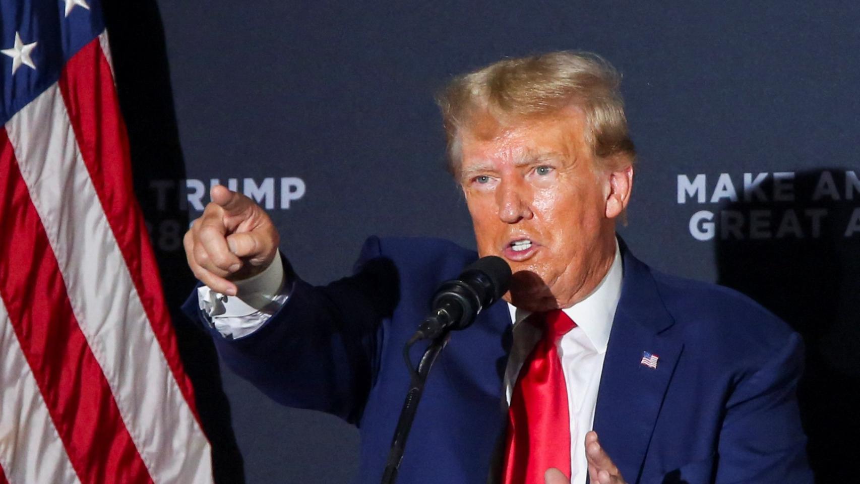 El expresidente de Estados Unidos, Donald Trump