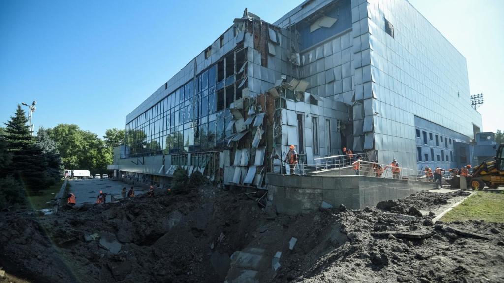 Ataque a una zona residencial en la región de Leópolis