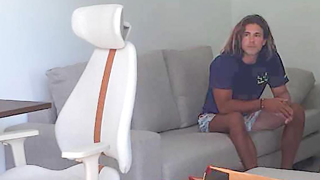 Daniel Sancho, horas antes de ingresar en prisión.