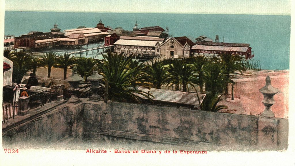 Baños de Diana y Esperanza. Alicante a principios del siglo XX.
