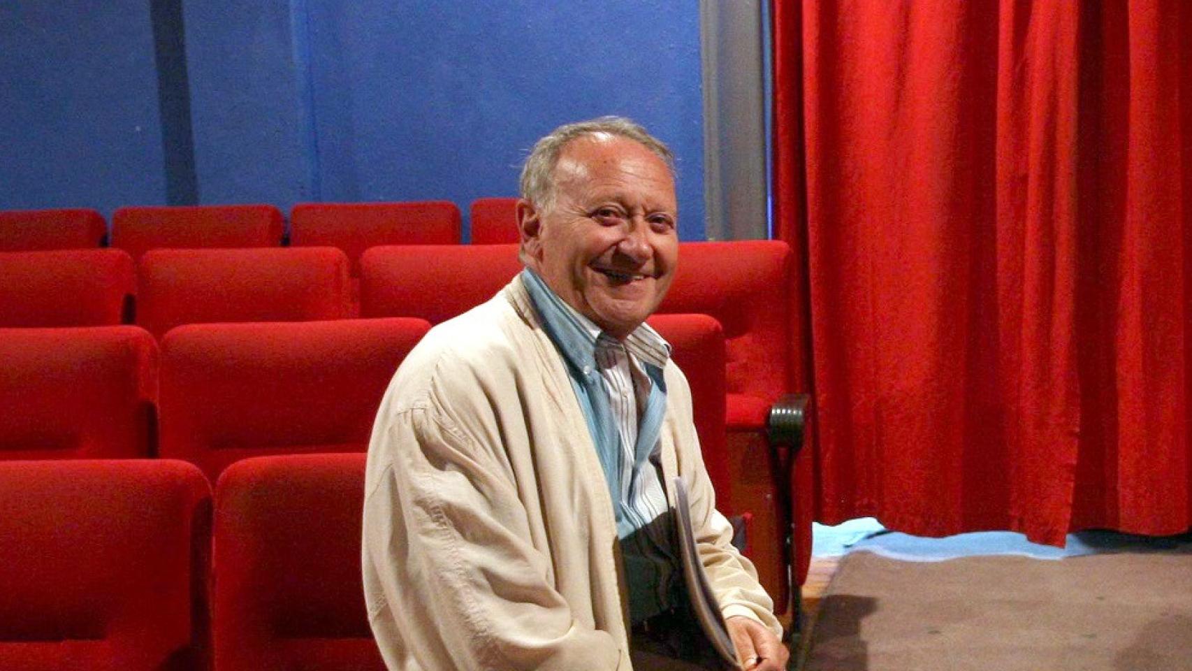 Julio López Laguna en 2010, año de las bodas de oro del Cine Club Duero