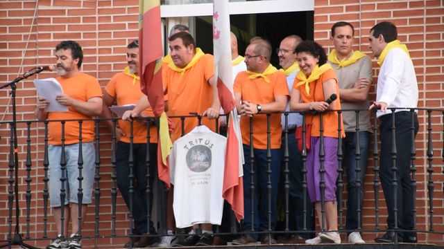 Fiestas en honor a San Roque en Aldeamayor de San Martín