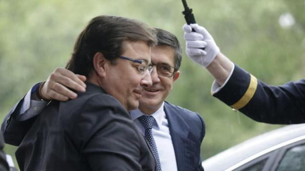 Guillermo Fernández Vara y Patxi López en una imagen de archivo.