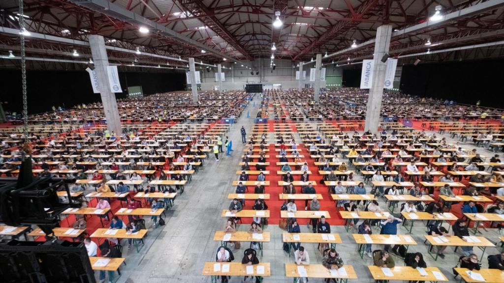 Exámenes de oposiciones en Galicia.