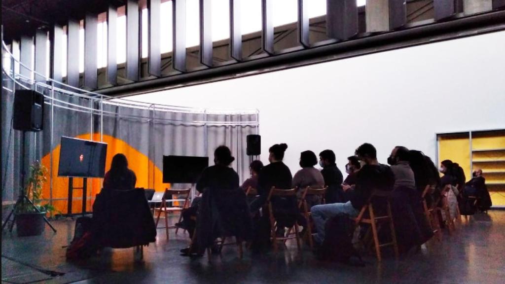 Proyección del documental en Matadero donde se visionó por primera vez.