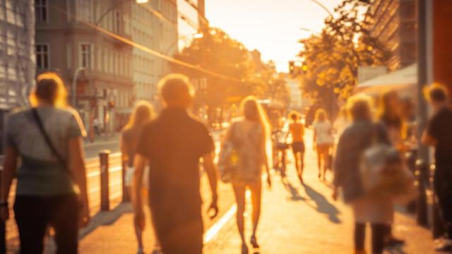 Un día caluroso en Madrid.