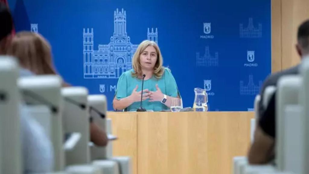 Inmaculada Sanz, vicealcaldesa de Madrid, delegada de Seguridad y Emergencias y portavoz municipal.