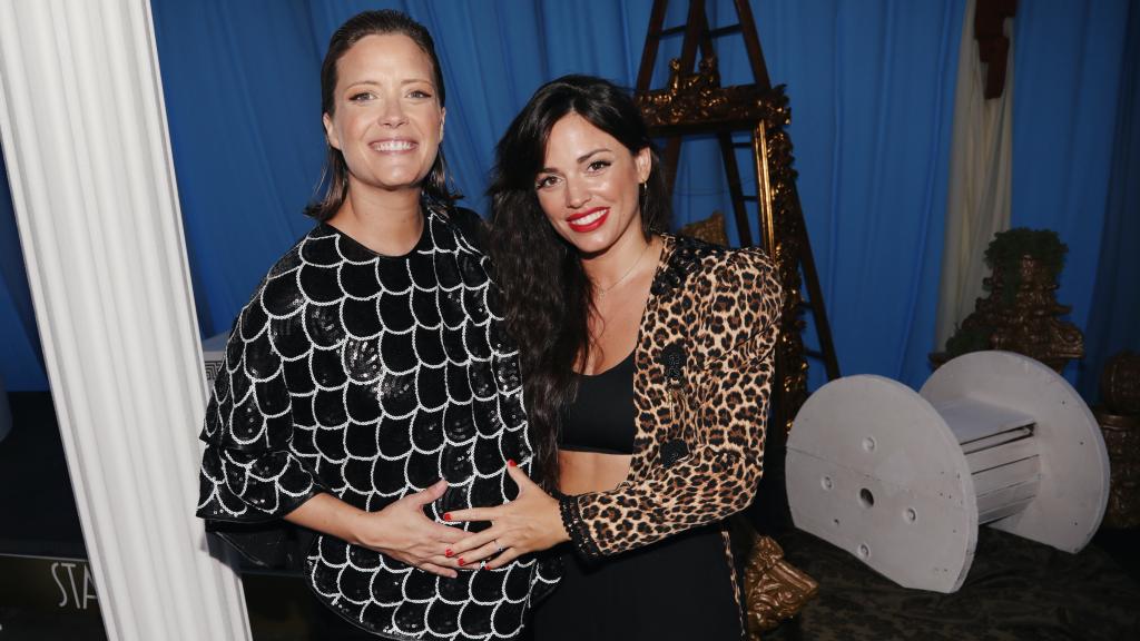 Martina y María, en la gala.
