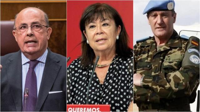 Gil Lázaro, Cristina Narbona y Luis Planas.