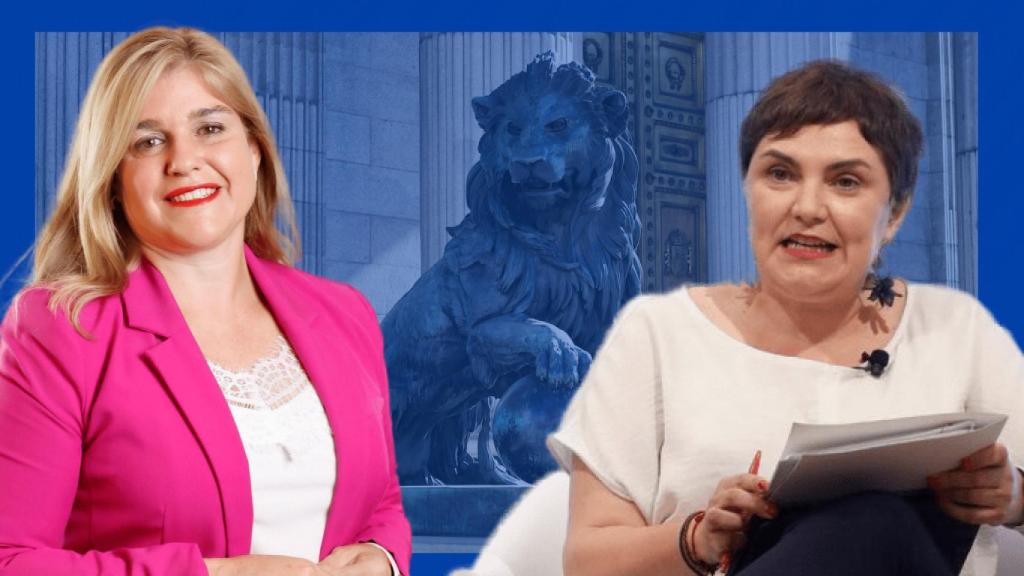Eva Ortiz (PP) y Patricia Blanquer (PSOE), dos políticas alicantinas con cargos en Madrid.