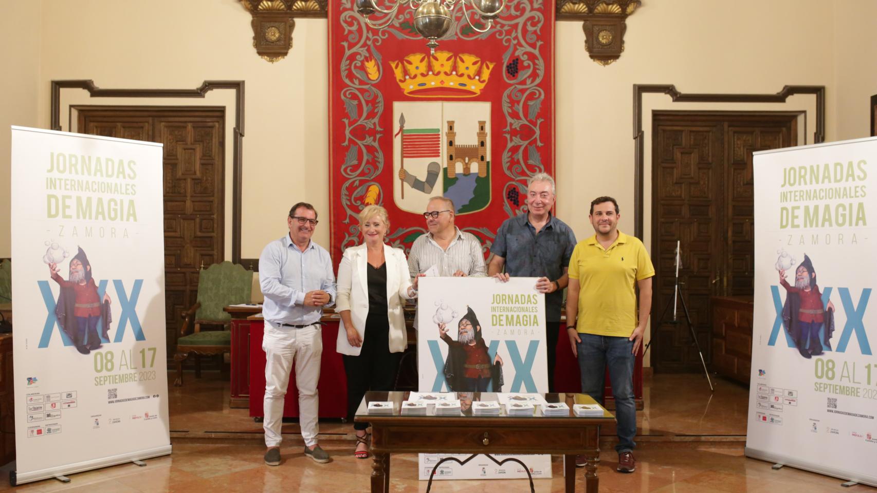 Presentación de las Jornadas internacionales de magia de Zamora