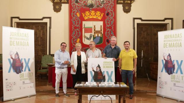 Presentación de las Jornadas internacionales de magia de Zamora