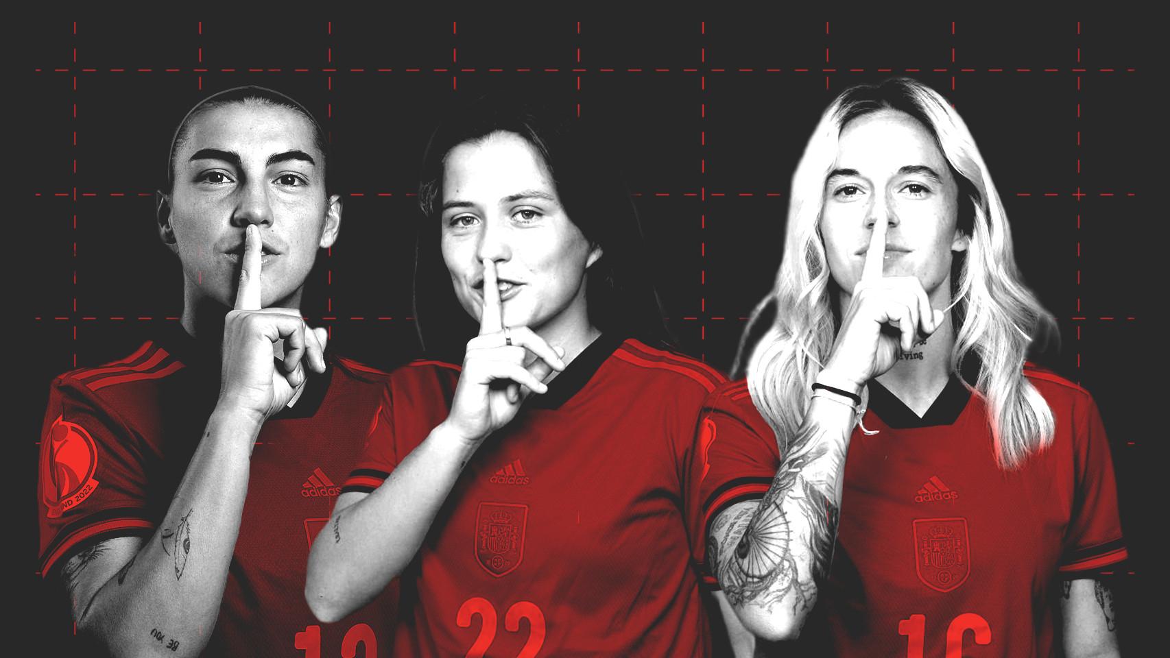Patri Guijarro, Claudia Pina y Mapi León