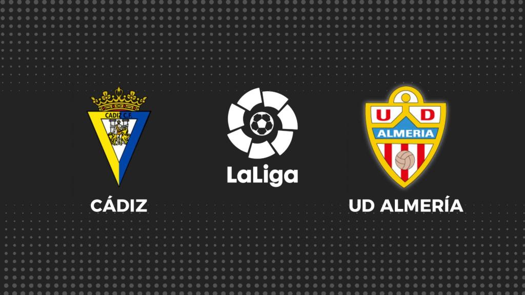 Cádiz - Almería, fútbol en directo
