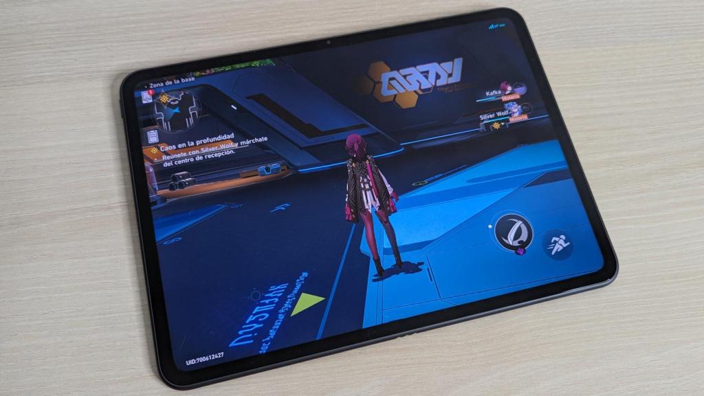 El rendimiento en juegos de la OPPO Pad 2 es sólo apropiado