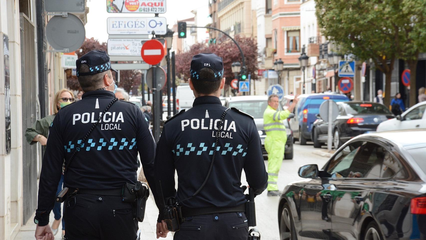Policía Local. Foto: Ayuntamiento de Tomelloso (Ciudad Real).