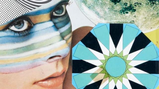 'El Ser de las Galaxias', un collage creado por José Val del Omar