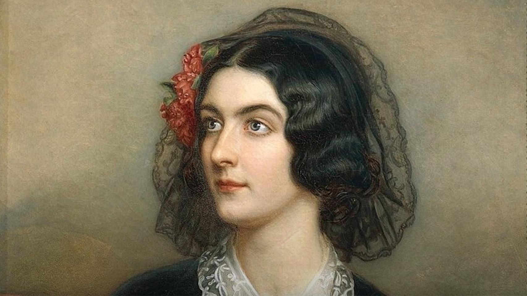 Retrato de Lola Montes.
