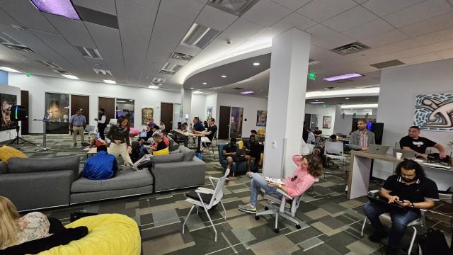 Imagen de la Shrimp Society. Imagen: Ryan Rea