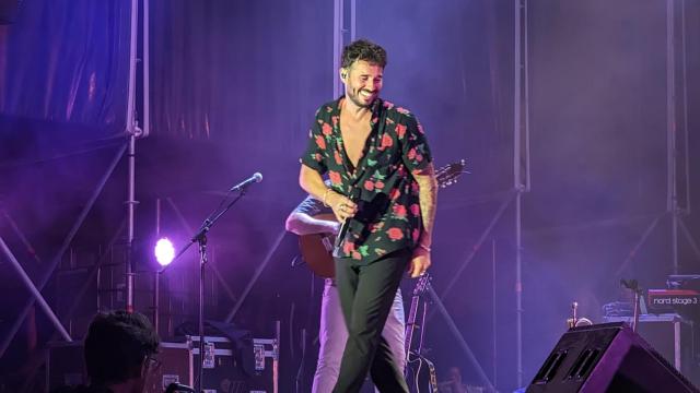 Antoñito Molina en el escenario.