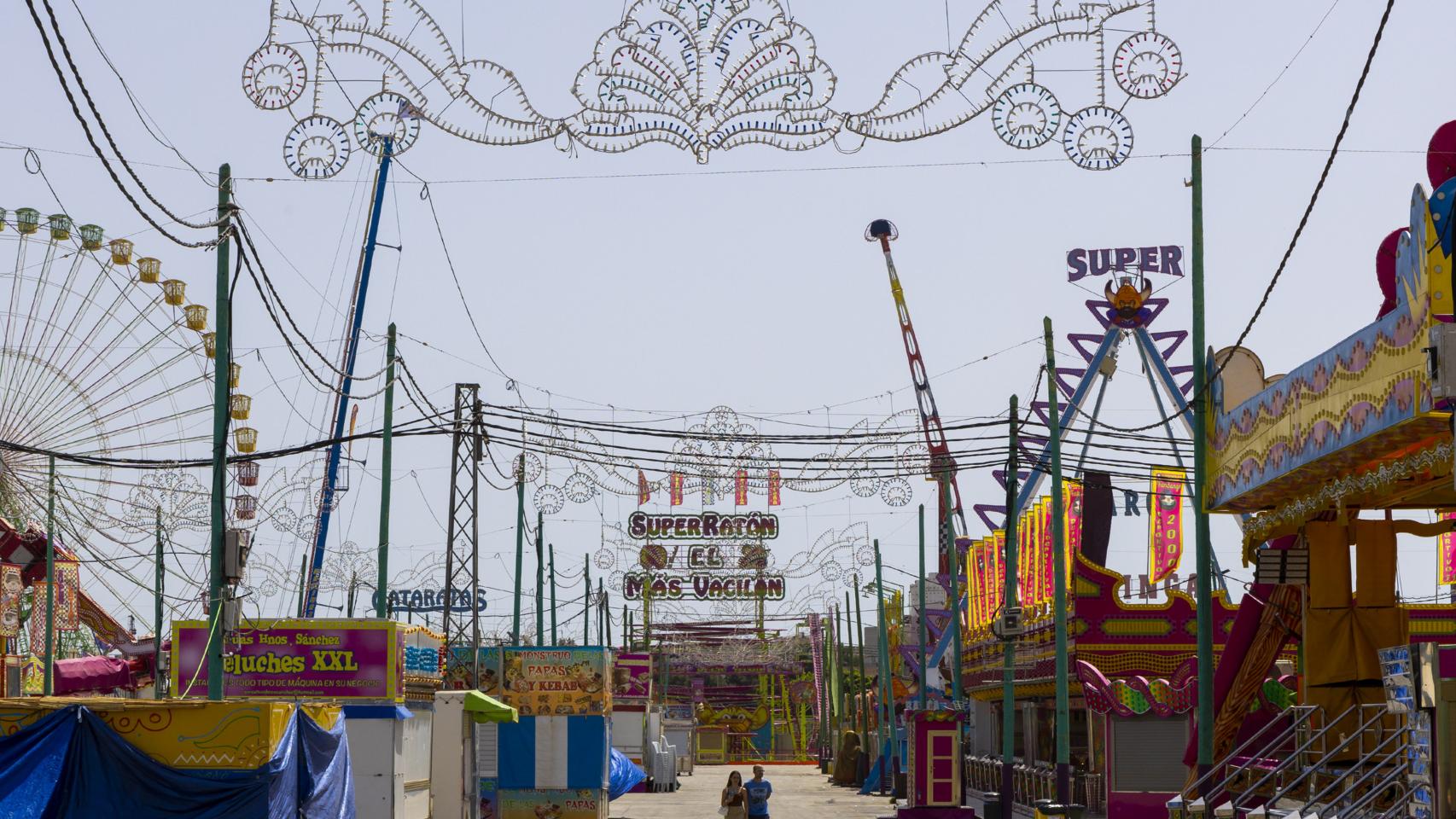 La vida de los feriantes en la Feria de Málaga