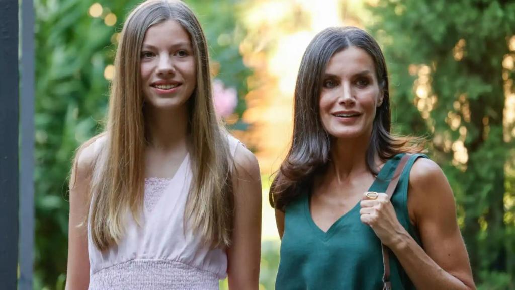 La Reina y la Infanta, en una foto de archivo.