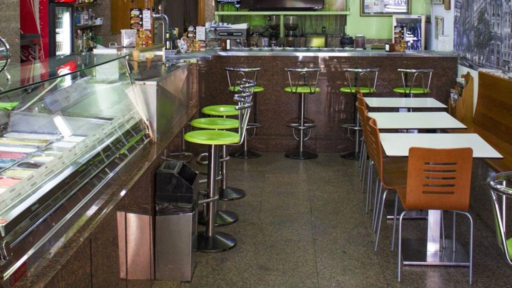Zona de cafetería de Livorno.
