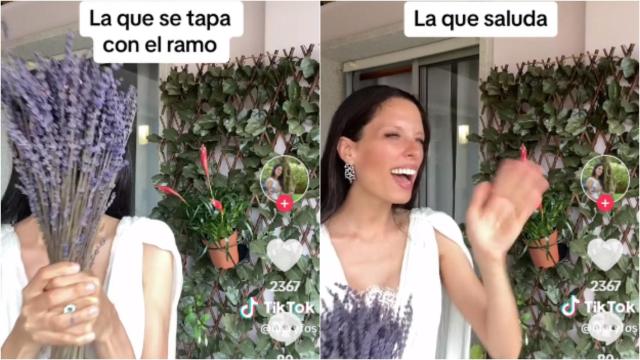 Una pareja de novios.