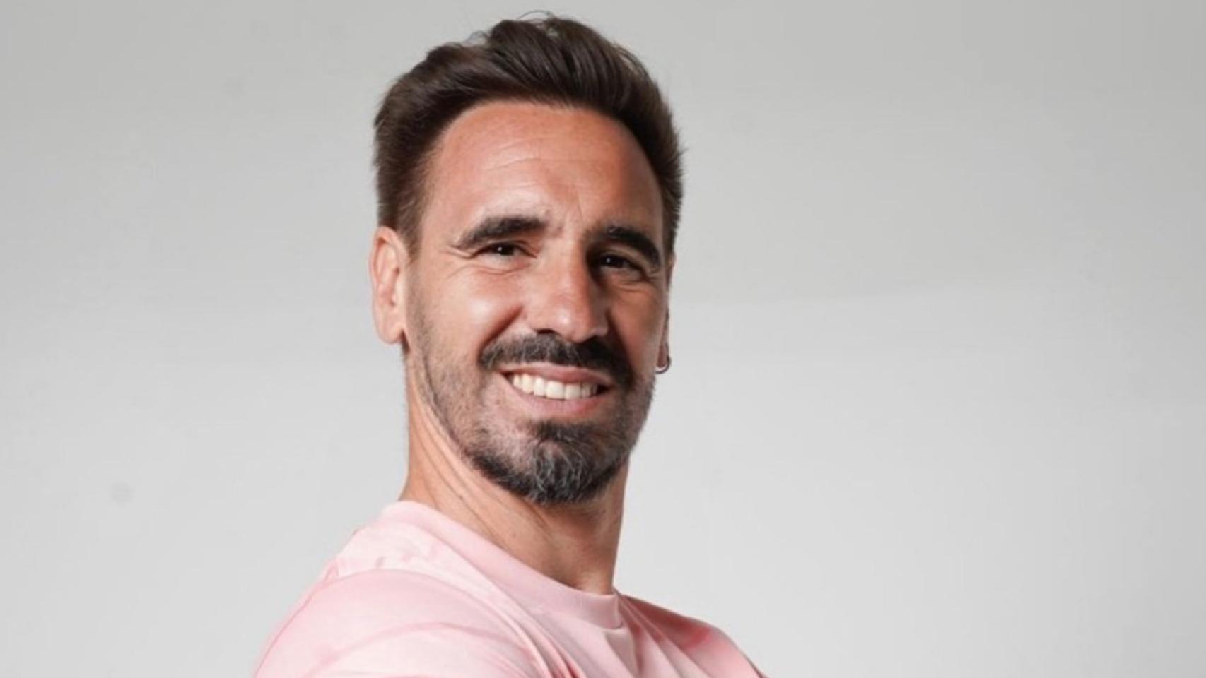 Borja Fernández con la camista de la Kings League