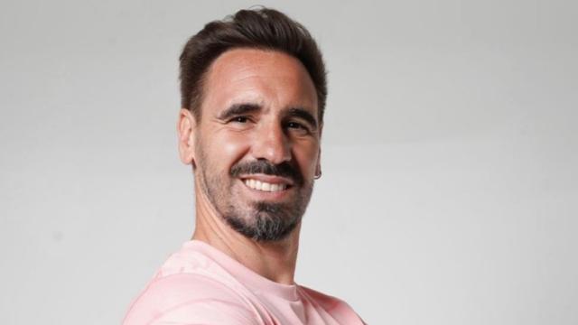 Borja Fernández con la camista de la Kings League