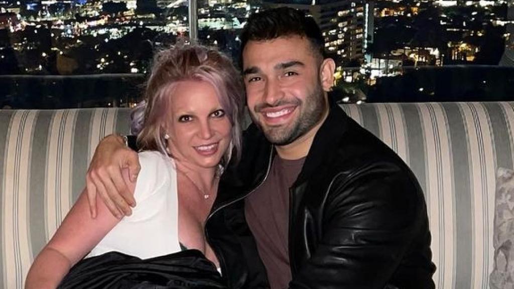 Sam Asghari y Britney Spears.