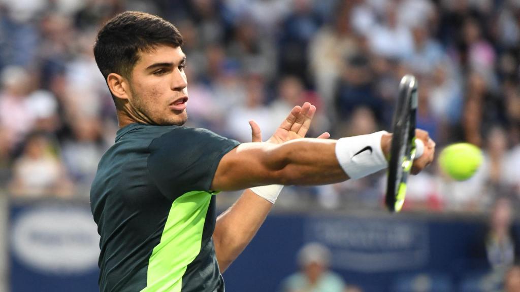Carlos Alcaraz, en el Master de Cincinnati 2023