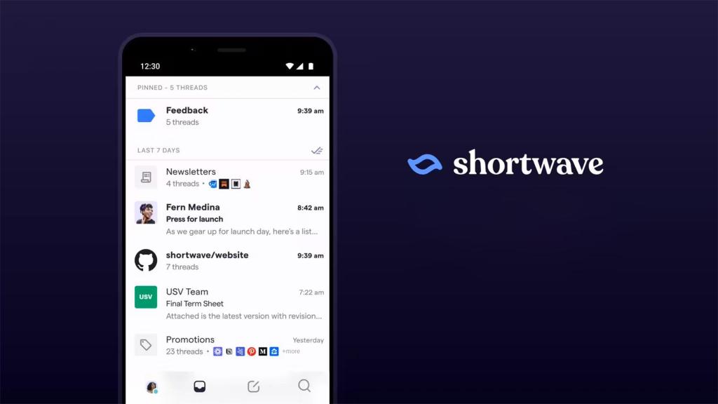 Shortwave maneja la bandeja de entrada de correos como lo hizo Inbox en su día