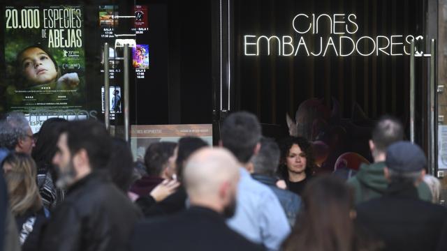 Cines Embajadores durante la Fiesta del Cine de 2023.