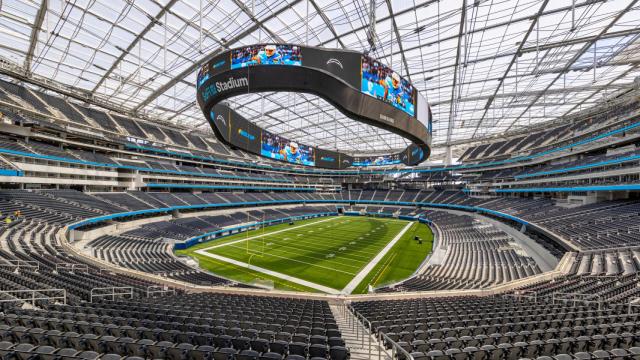 El estadio Sofi, en Los Ángeles (Estados Unidos).