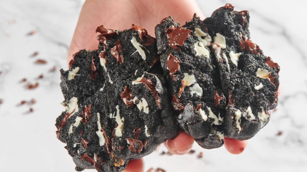 Galletas Blend de triple chocolate.