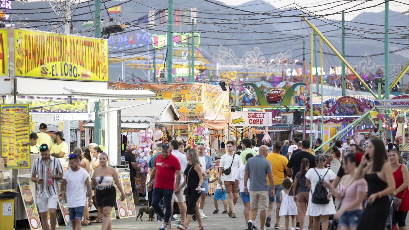 Imagen de archivo de la Feria de Málaga.