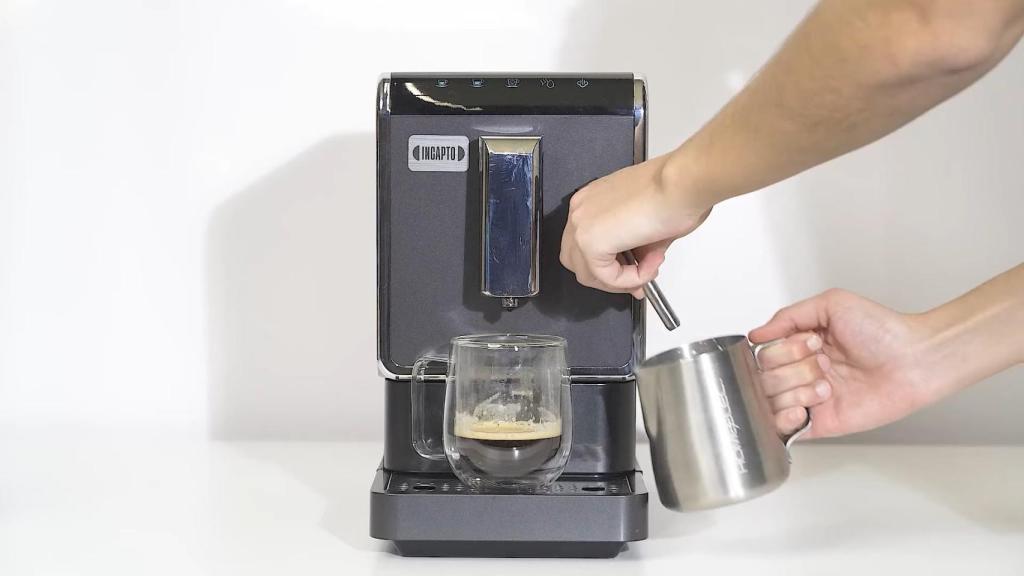 Incapoto, cafetera con vaporizador