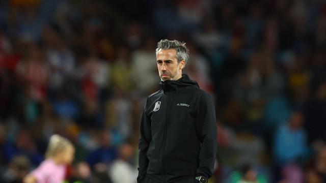 Jorge Vilda, antes de la final del Mundial