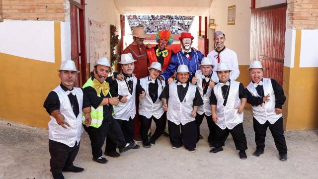 Los últimos bomberos toreros de 'Diversiones en el Ruedo' en una imagen reciente.