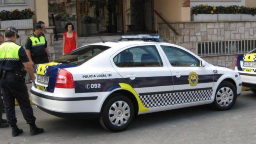 Imagen de archivo de la Policía Local de Ibi.