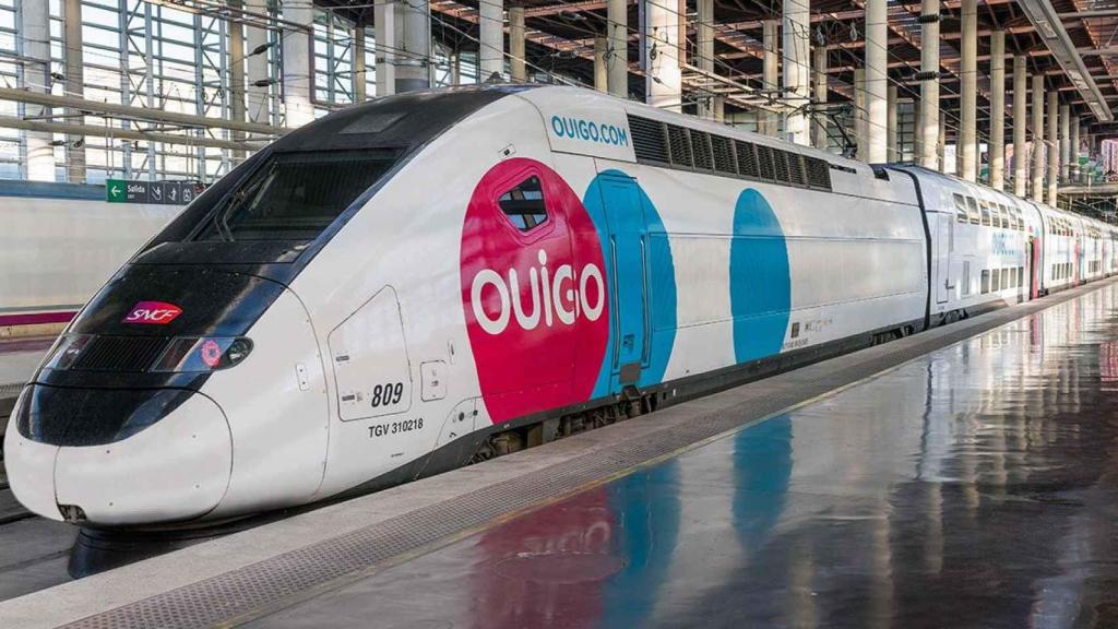 Imagen de archivo de un tren Ouigo.