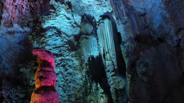 Las cuevas del Canalobre, por dentro.