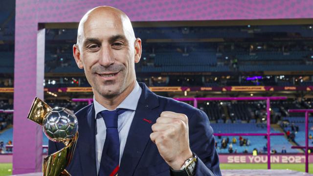 El presidente de la Federación Española de Fútbol (RFEF), Luis Rubiales.