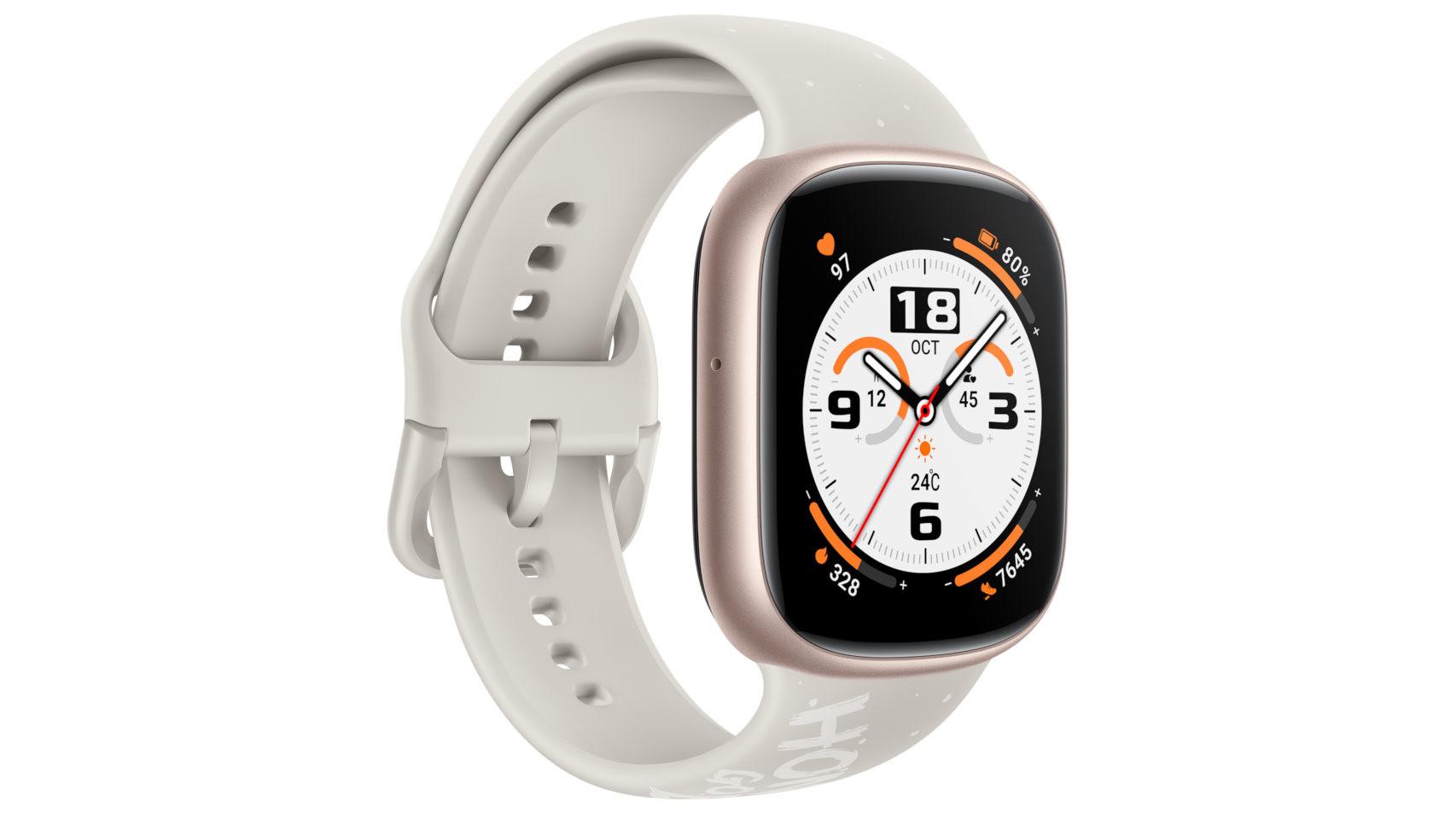 Nuevo Honor Watch 4 en dorado rosa