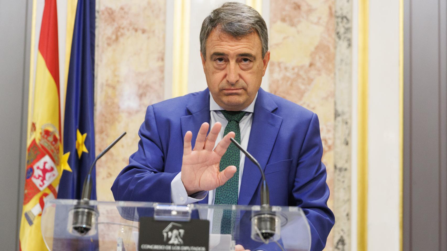 El portavoz del PNV en el Congreso, Aitor Esteban, en una imagen de archivo.