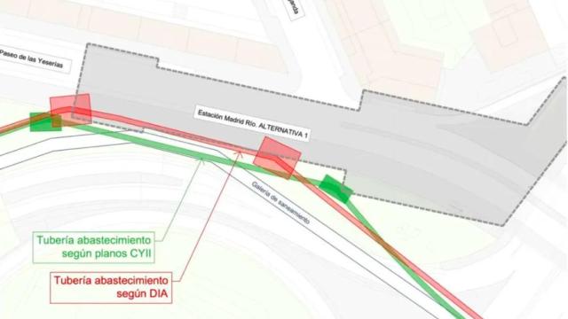 Imagen distribuida por Más Madrid sobre la supuesta manipulación por parte del Gobierno de Ayuso.