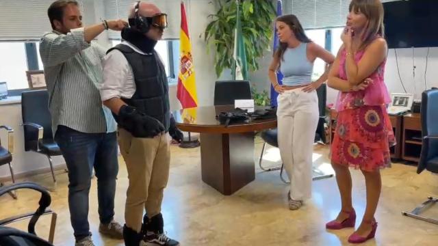 Una muestra en vídeo de la experiencia de los dos rectadores de EL ESPAÑOL de Málaga.