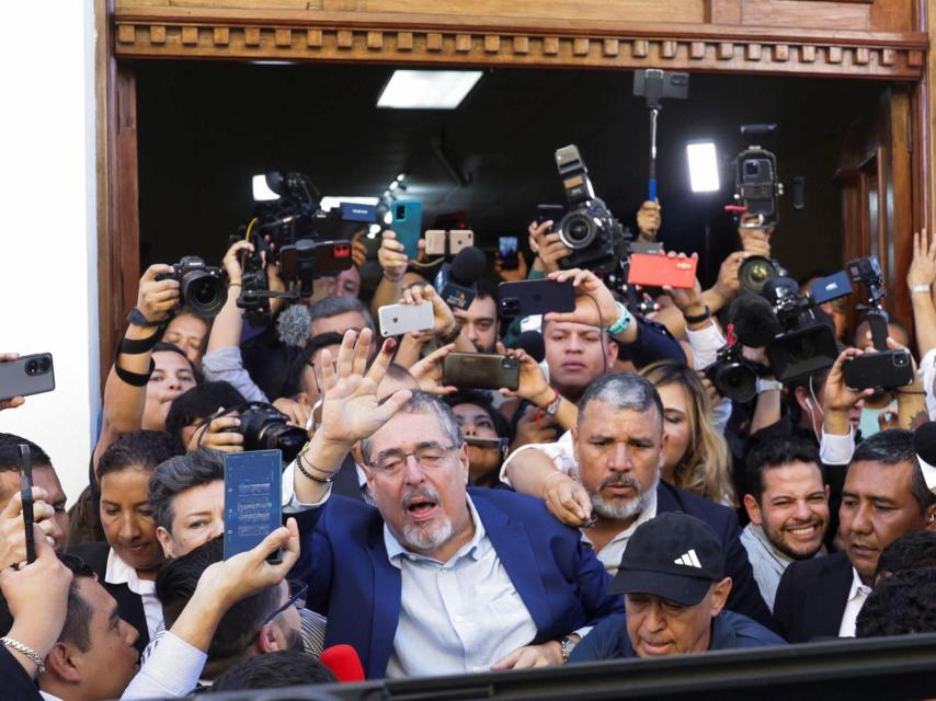 El presidente electo de Guatemala, Bernardo Arévalo, el pasado agosto.