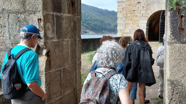 Turistas en el castillo de San Felipe.